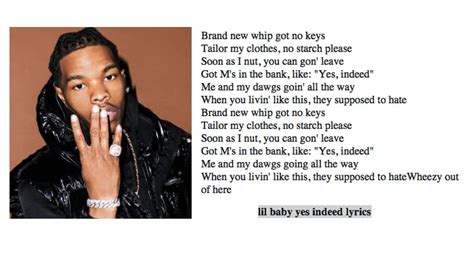 lil baby song lyrics